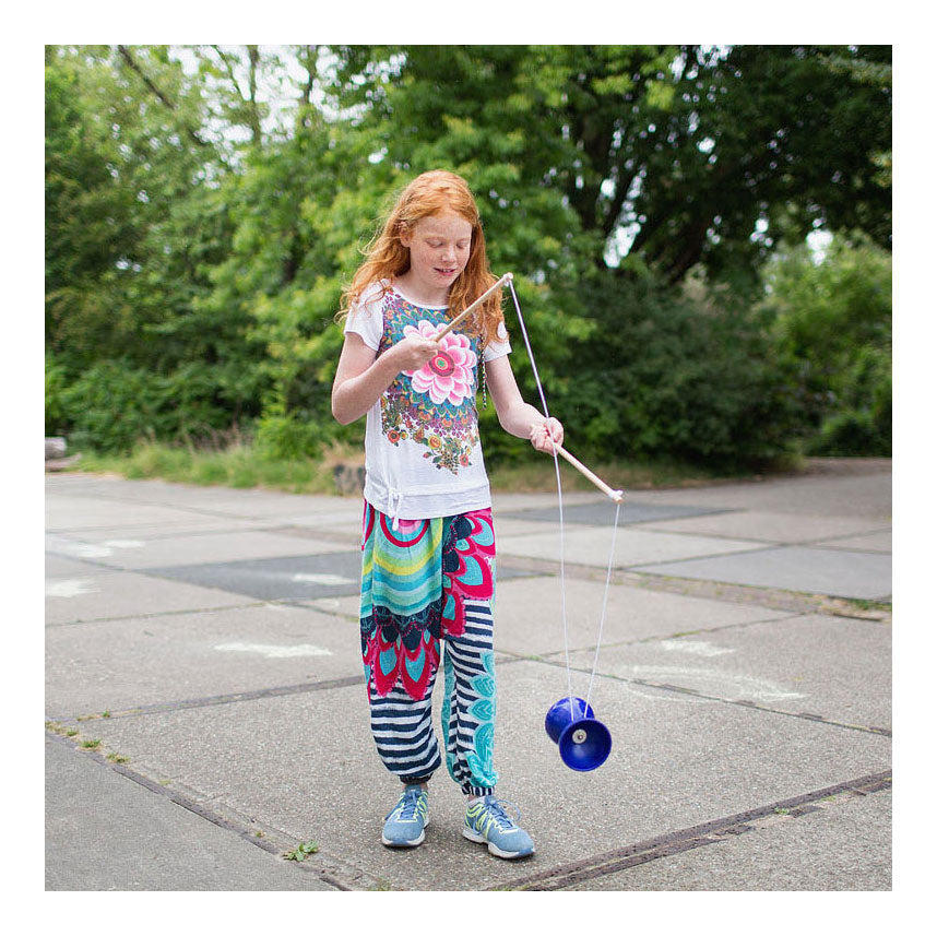 BS Toys Diabolo mit Stäben blau