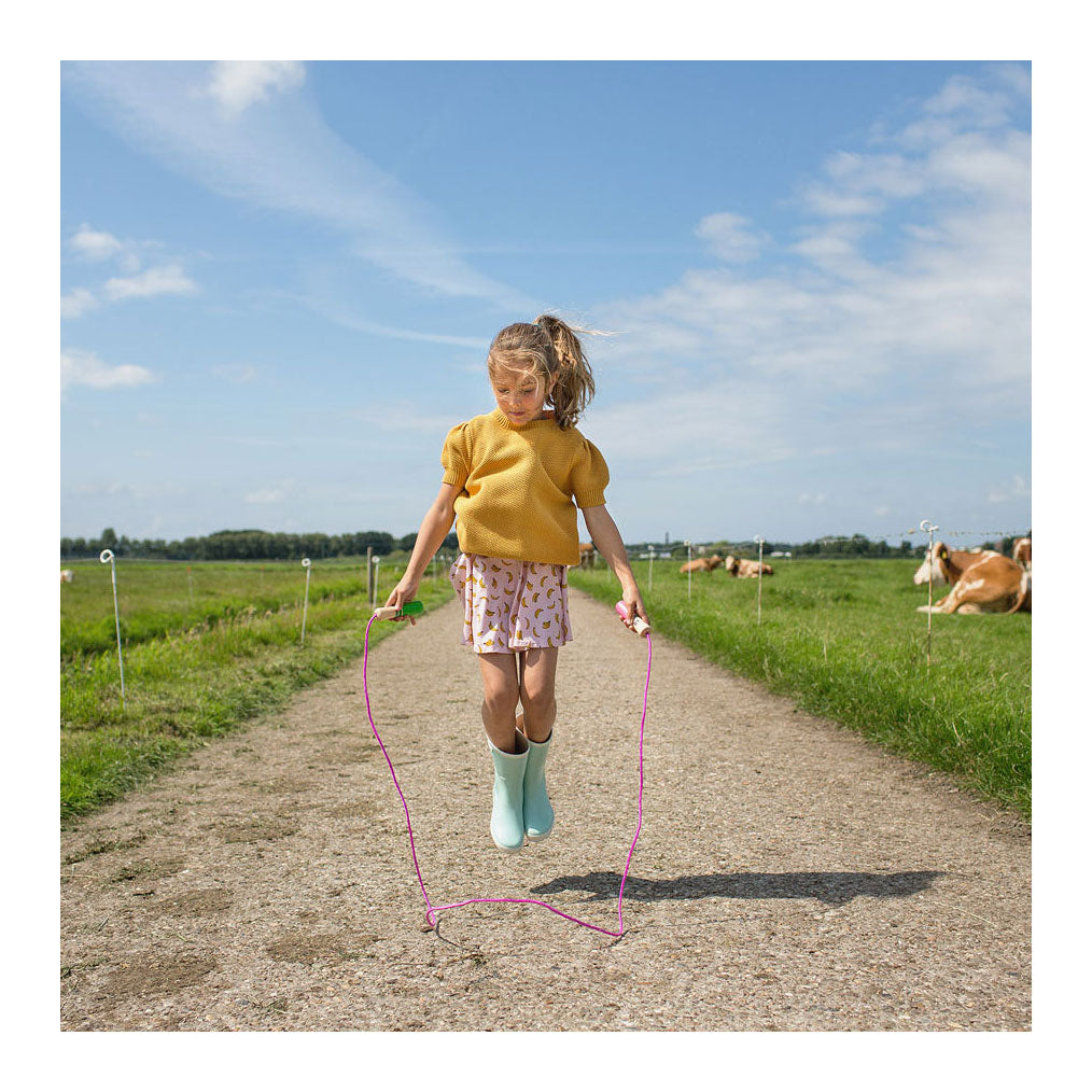 Bs toys springtouw roze - 2 meter