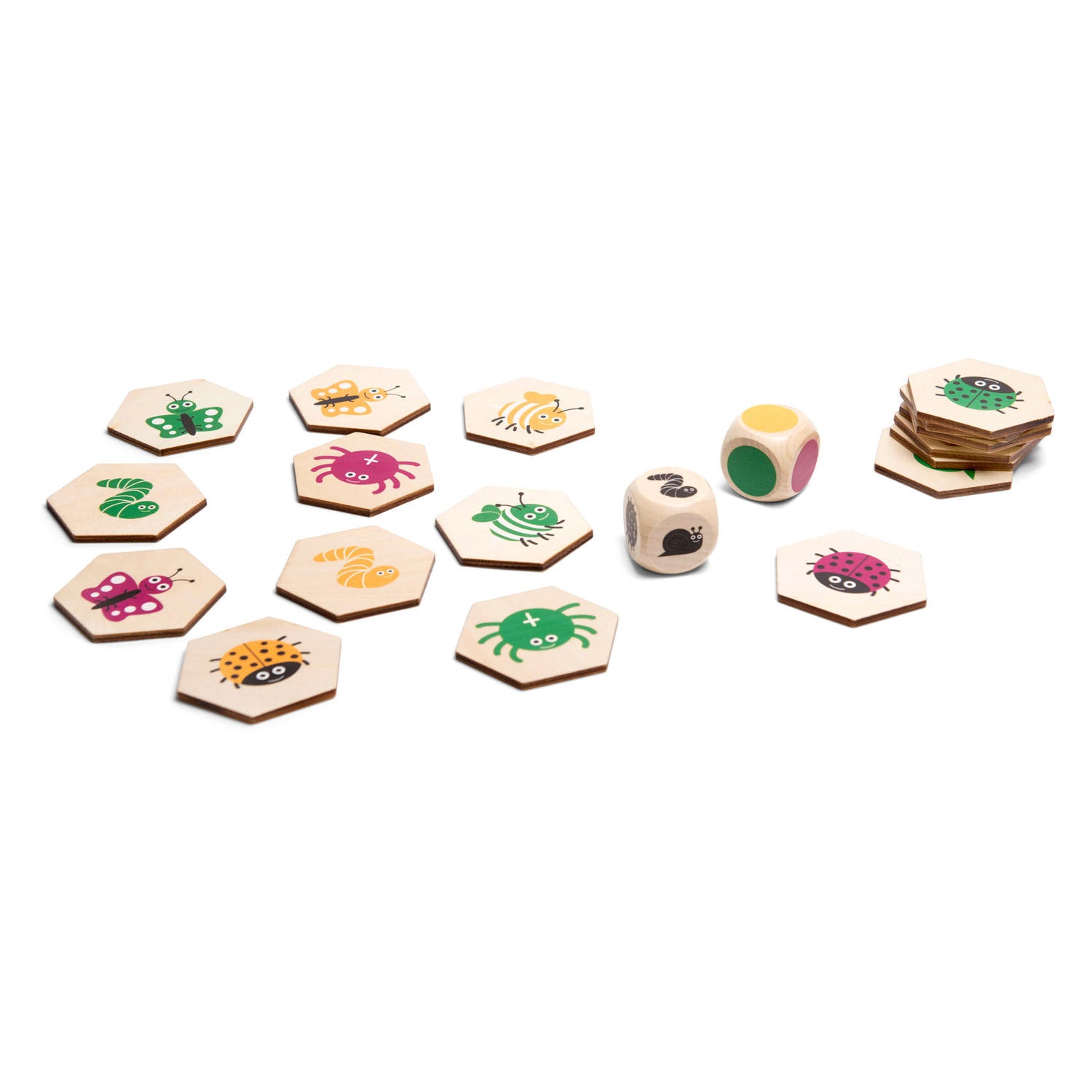 BS Toys Holztier-Suchspiel, 20-teilig.