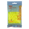 Hama Midi Bügelperlen - gelbes Neon (034), 1000 Stück.