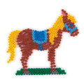 Hama strijkkralen grondplaat paard wit