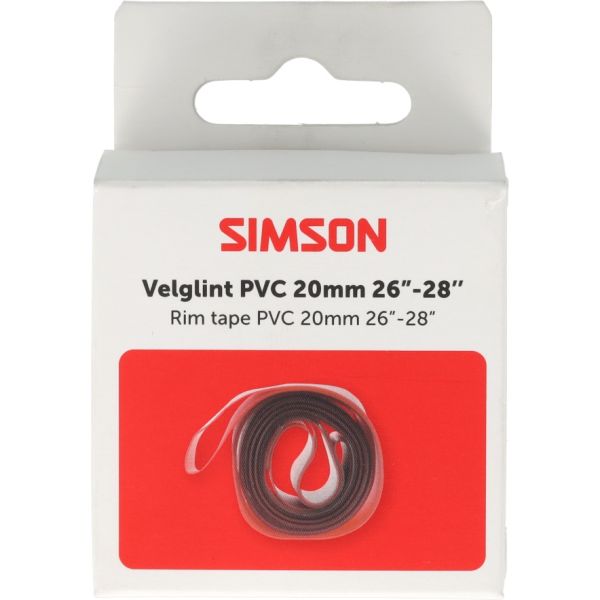 Simson Felgenband 24'' - 28'' 20 mm starkes PVC