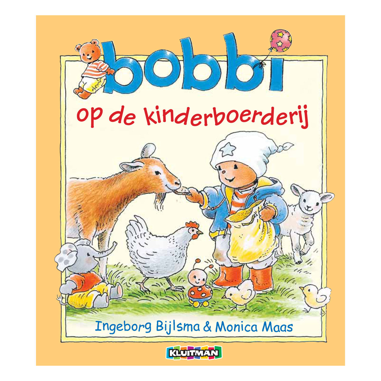 Kluitman bobbi op de kinderboerderij