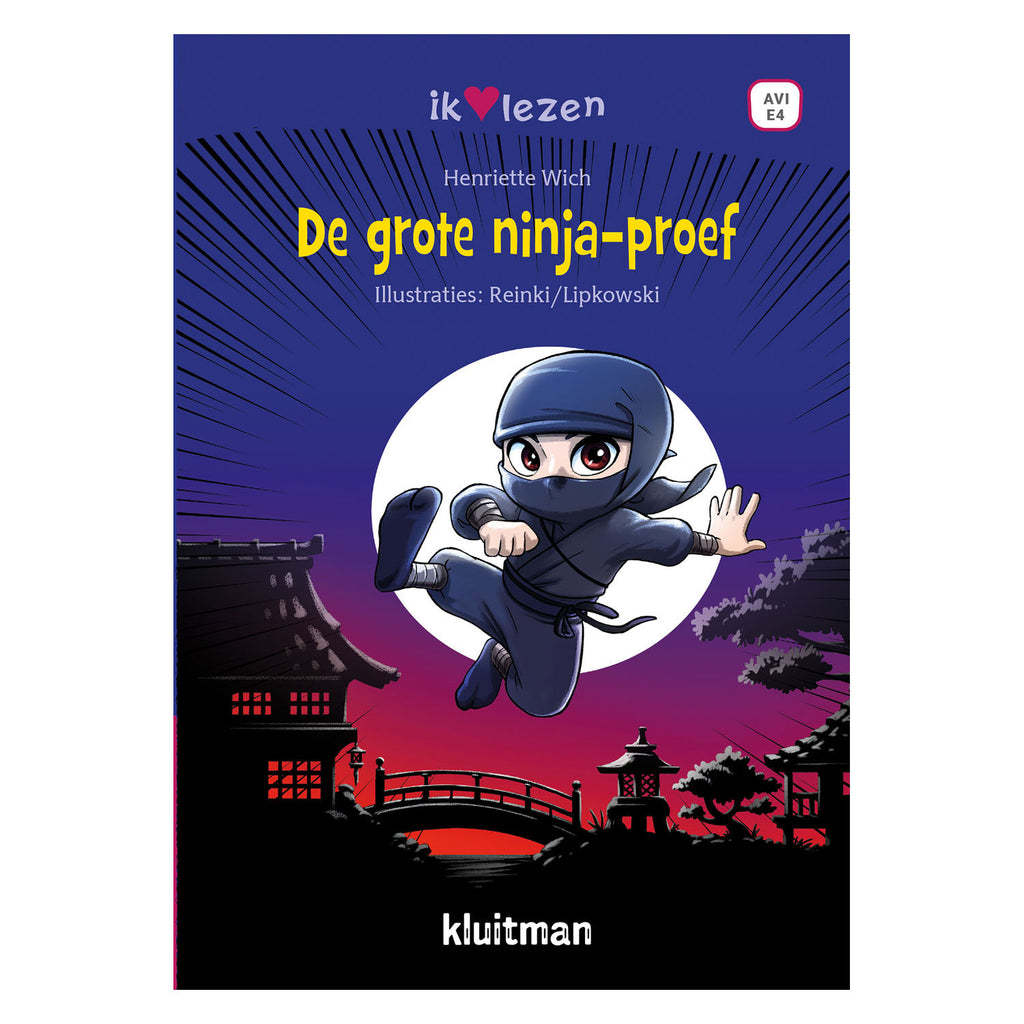 Kluitman de grote ninja proef