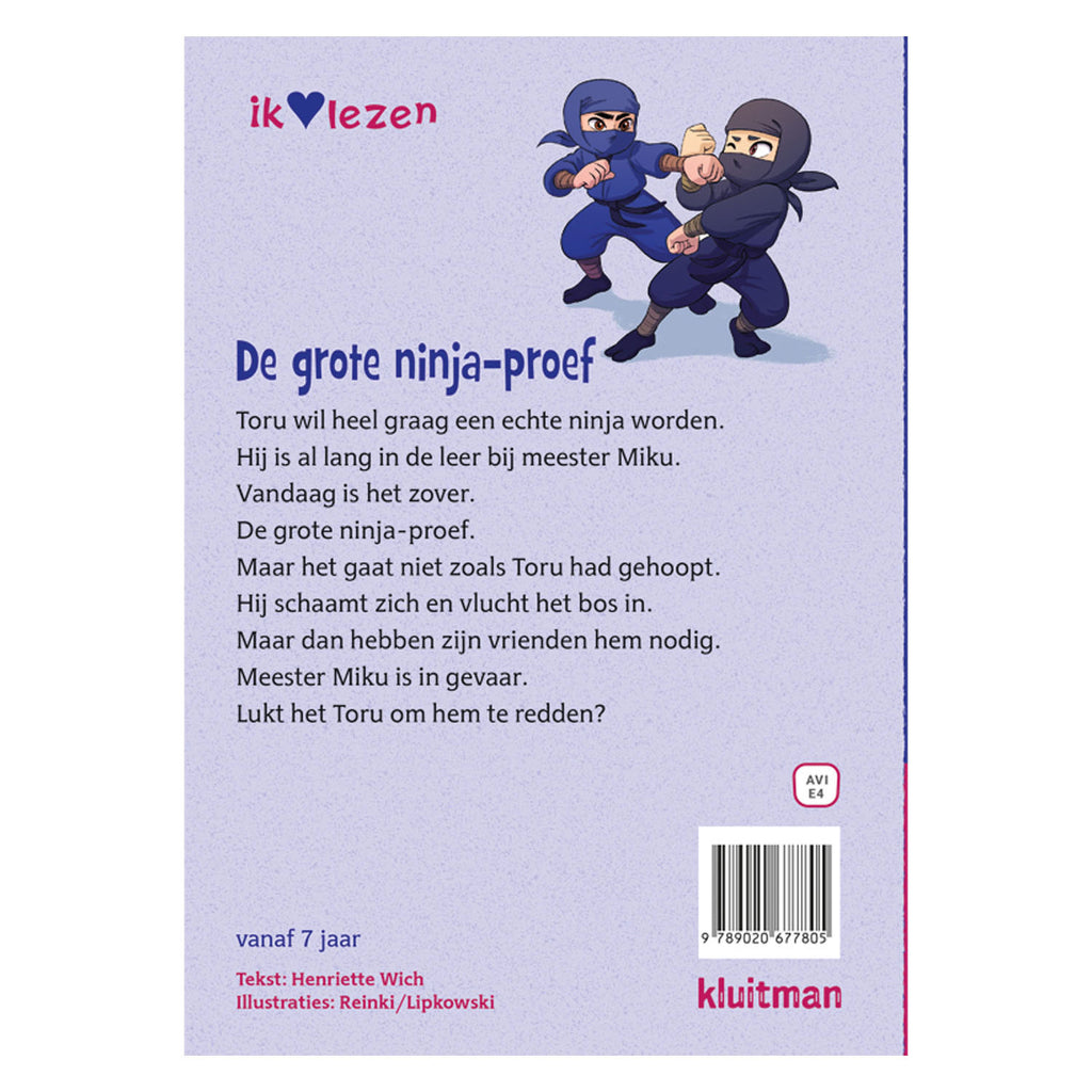 Herausgeber Kluitman The Great Ninja Trial – AVI -E4