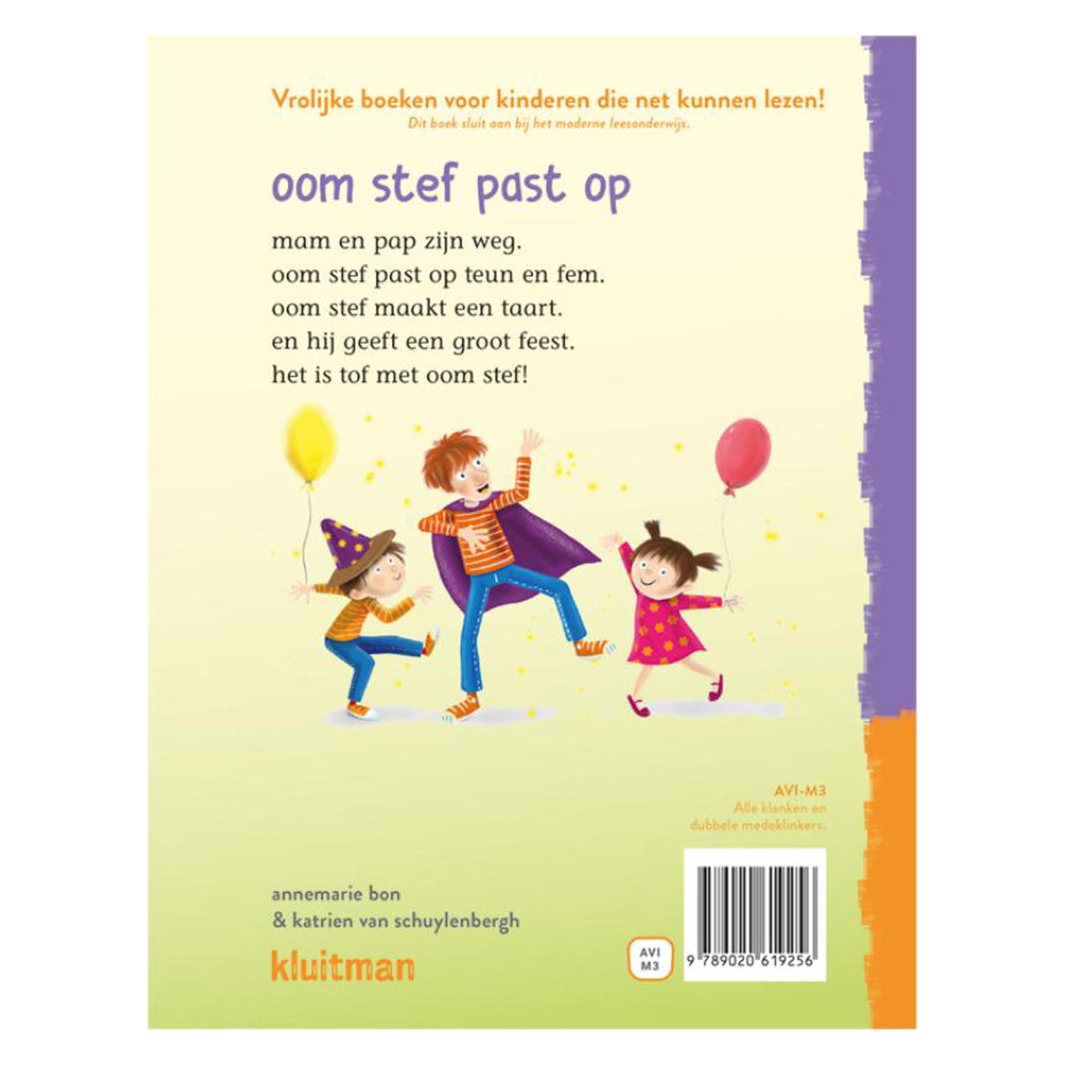 Kluitman Publisher Lesen Lesen Lesen Onkel Stef Fits (AVI-M3)
