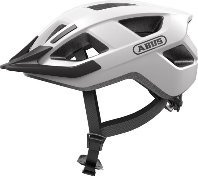 Abus Aduro 3.0 Helm, Polarweiß, Größe M (52-58 cm)