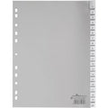 Numerieke tabbladen durable 6443 20 tabs 11 gaten grijs
