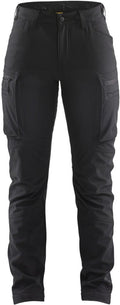 Blåkläder blaklader 7177-2513 dames softshell service winterwerkbroek - zwart - c36