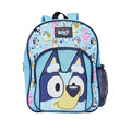 Rucksack mit blauer Fronttasche