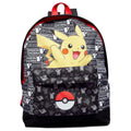 Pokémon-Rucksack mit Vordertasche, Pokéball und Pikachu