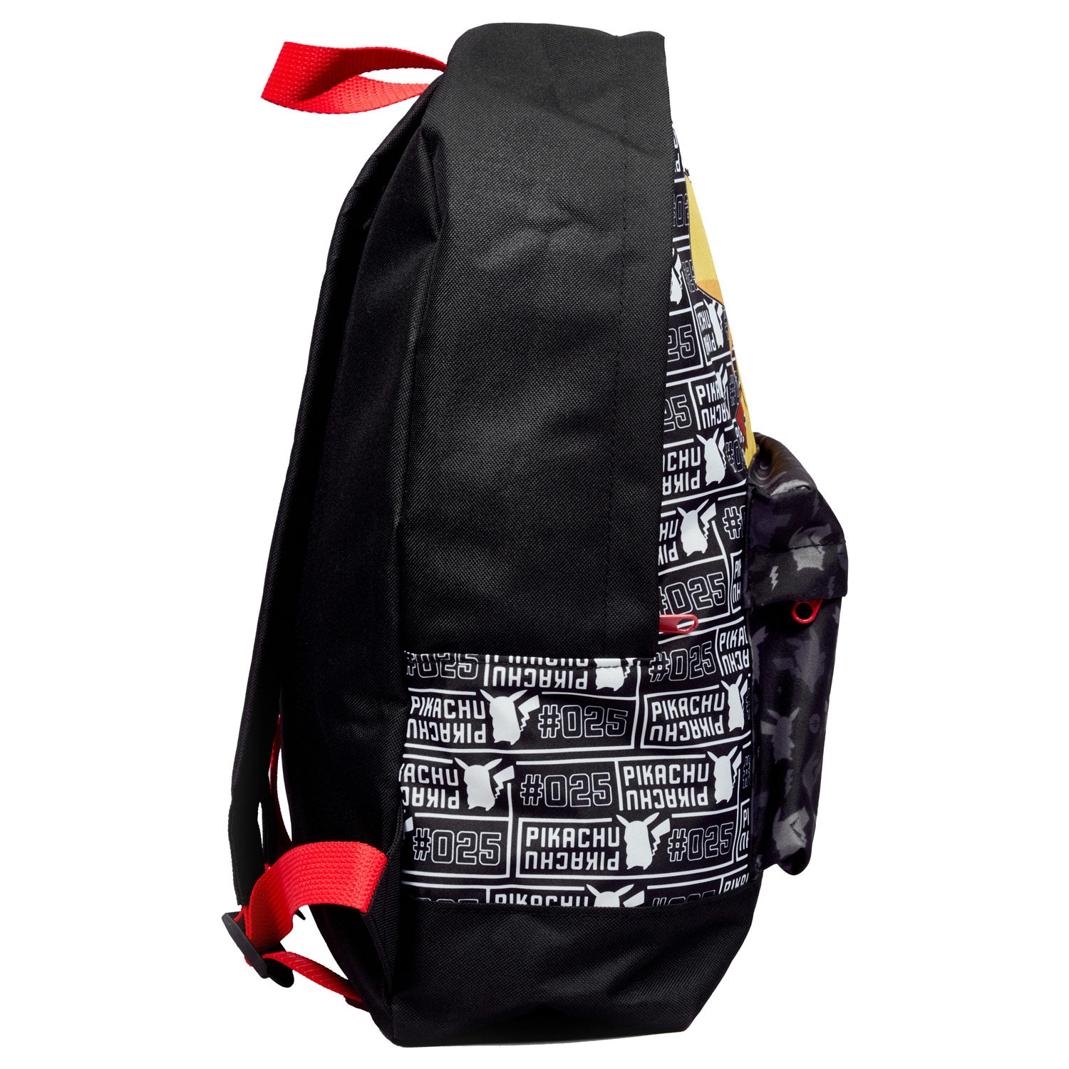 Pokémon-Rucksack mit Vordertasche, Pokéball und Pikachu