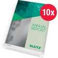 Leitz showtassen 4756 pvc a4 11-gaats perforatie harmonica rug