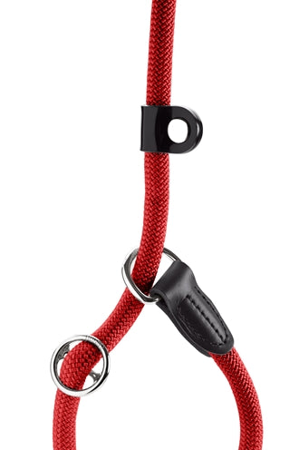 Hunter retrieverlijn met stop freestyle rood