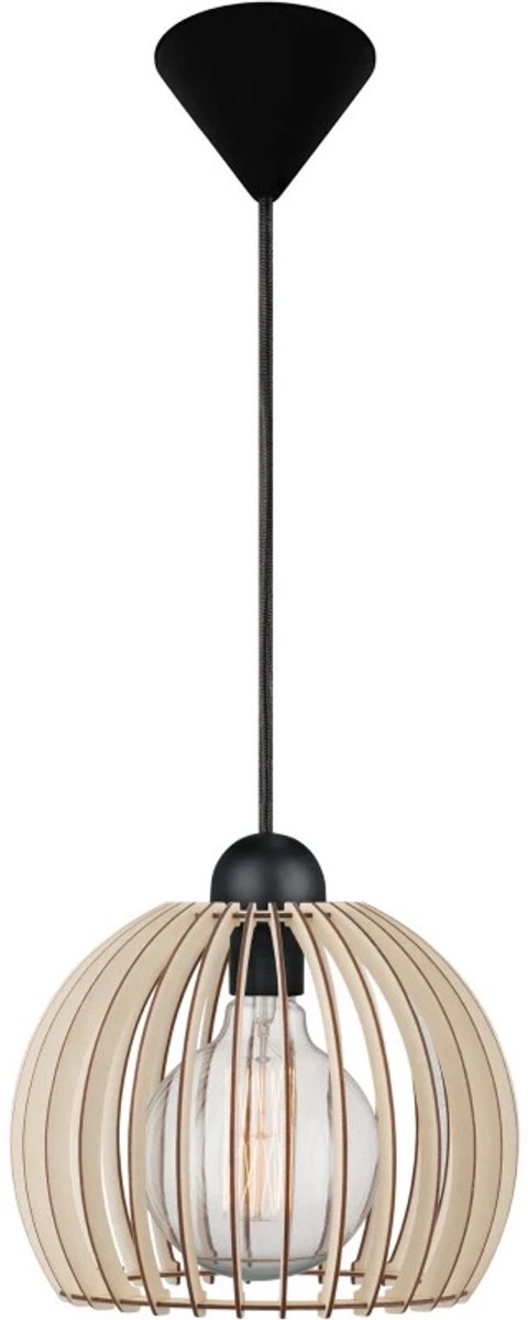 Nordlux chino 25-hanglamp-e27-blank hout