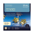 Lumineo strengverlichting ster metaal 20l