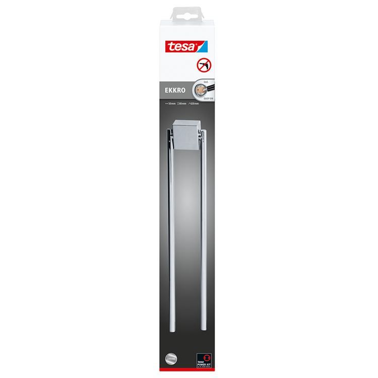 Tesa 1061419 - ekkro 2arm handdoekhouder | 1 stuks