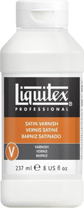 Liquitex 8208 professional zijdeglans vernis 237 ml – acrylvernis, satijn, transparant, uv-bestendig, duurzaam - satijnvernis