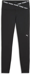 Puma strong cross front hoge taille 7 8 leggings zwart xs vrouw