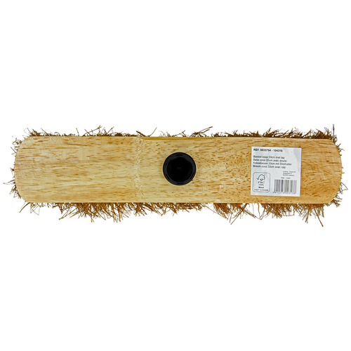 1062709 - borstel coco vernist draaitap 33cm, | 10 stuks