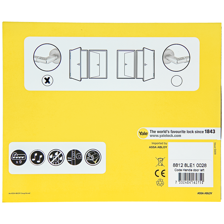 Nemef 8812 8le1 0028,yale code handle 8812 rs doos. | links - 10035758 - 10035758