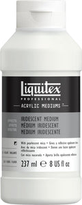 Liquitex 107008 professional iridescent medium 237 ml – acryl additief voor schitterende kleuren glansfinish