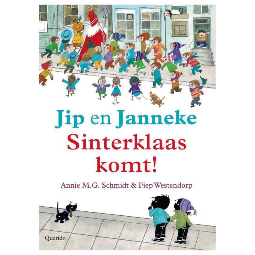 Das zentrale Buchhaus Jip und Janneke Sinterklaas kommt