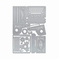 Tonic studios • snijmallen terrific typewriter