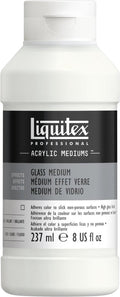 Liquitex 8870519 professional glass medium 237 fles – hoogglanz acrylmedium voor glas keramiek, hittefixeerbaar