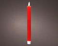 Lumineo dinerkaars led ribbel 24cm rood 2 st.