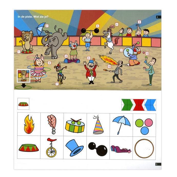 Loco Mini - Acrobaten in het Circus Groep 1-2 (4-6 jr.)