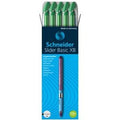 Balpen schneider slider basic xb groen