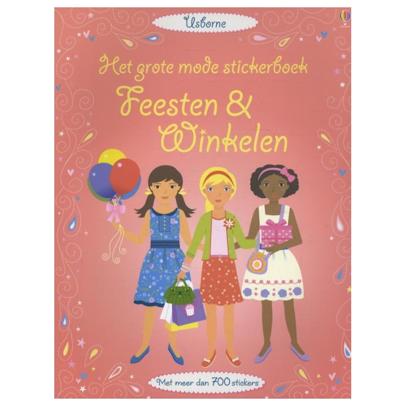 Wins Holland Großes Mode-Stickerbuch – Party-Shopping (700 Sticker)