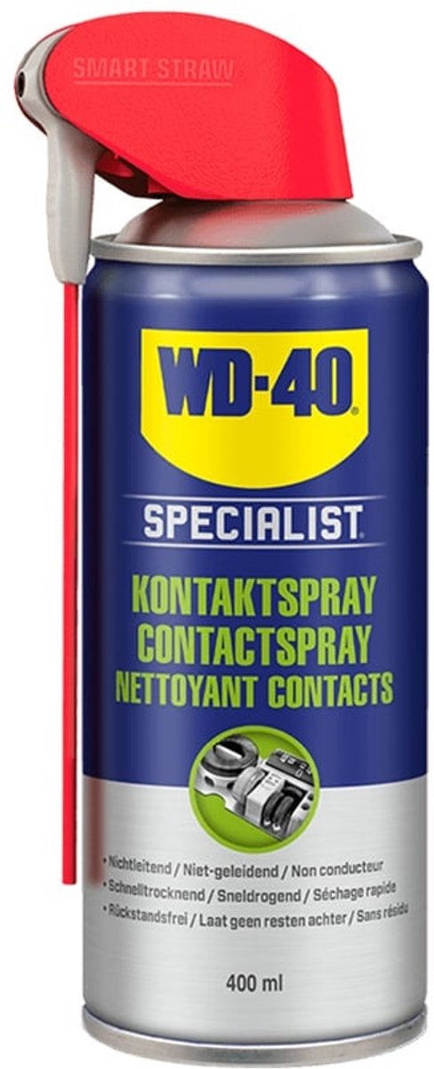 Wd-40 specialist® contactspray - 400ml - contact cleaner - contactreiniger - voor elektrische elektronische onderdelen