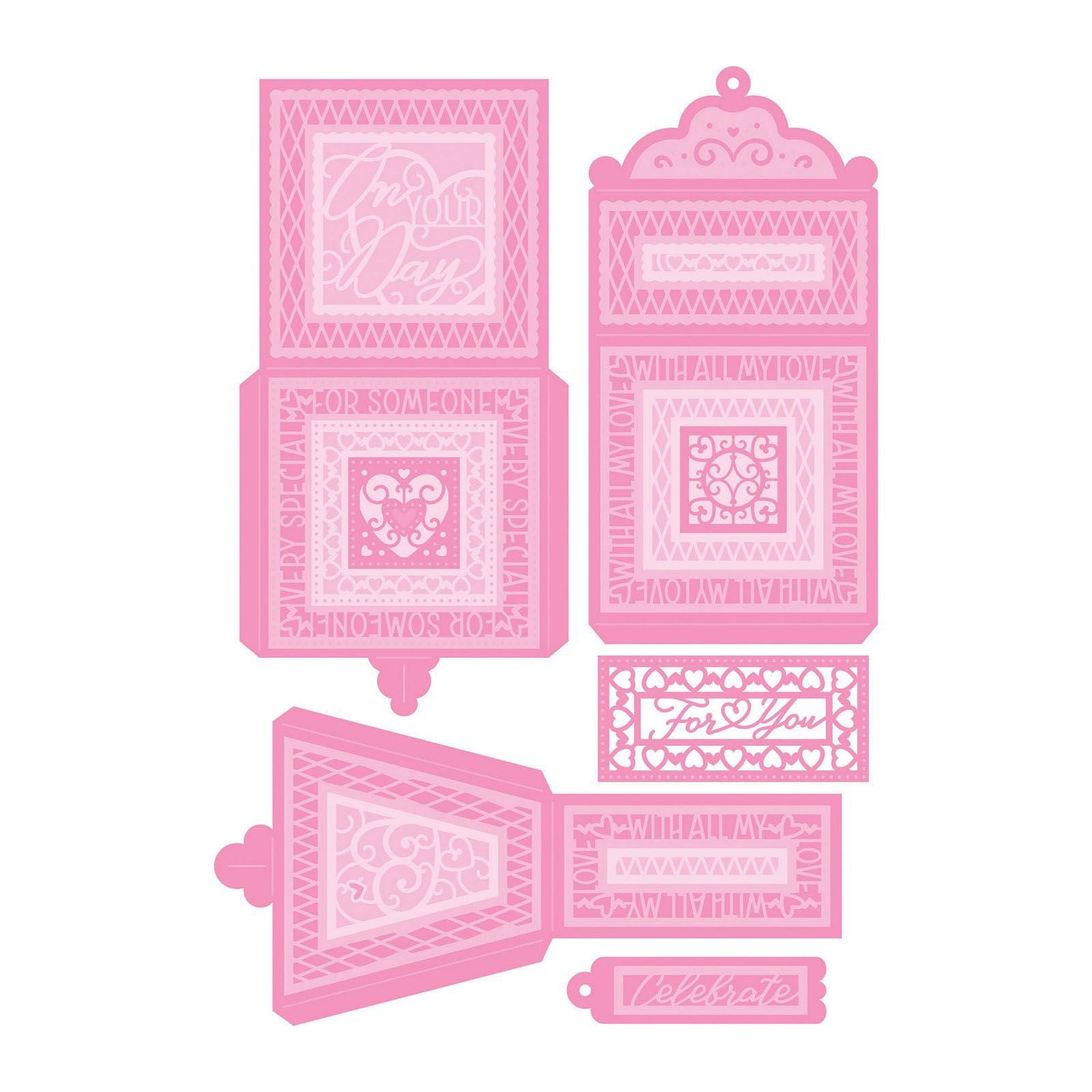 Tonic studios • dimensions die set sweet sentimental gift box
