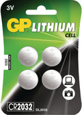 GP -cr2032 c4 Lithium-Knopfzellenbatterie cr2032 3V-Blisterkarte
