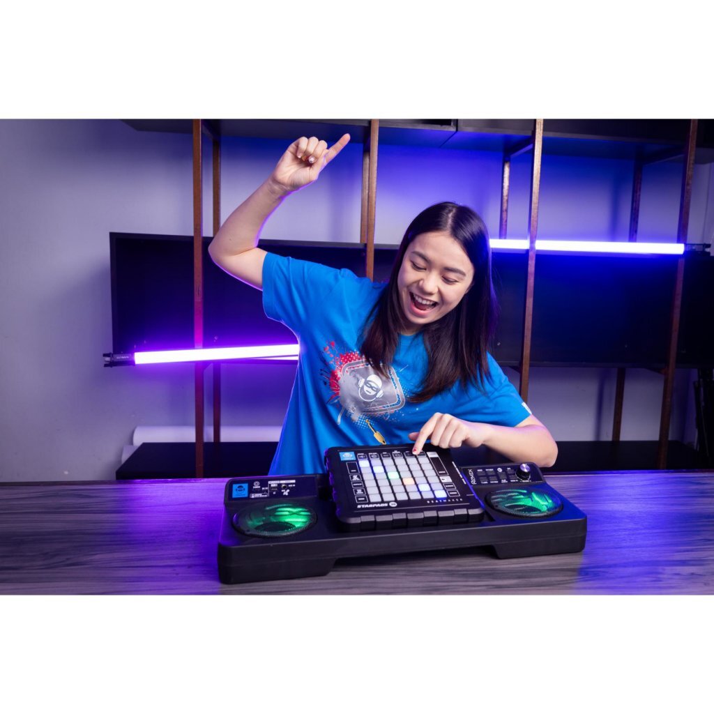 Idance dj speelgoed mixer set remix dj2 met licht en geluid.