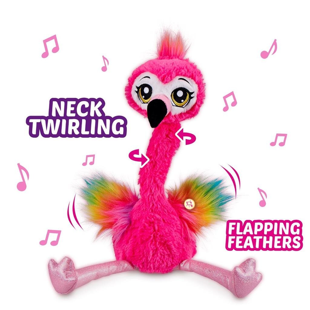 Zuru Haustiere Live-Musik-Sender Flamingo Franky + Sound
