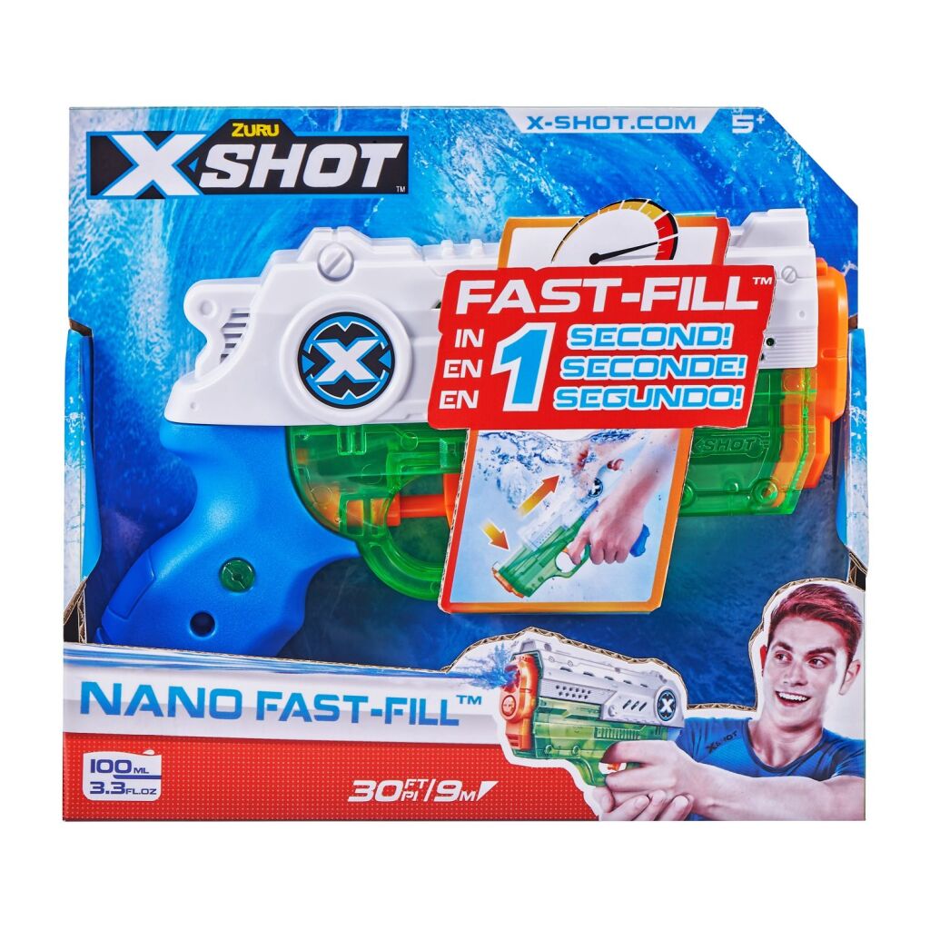 Zuru x-shot fast fill nano blaster waterpistool