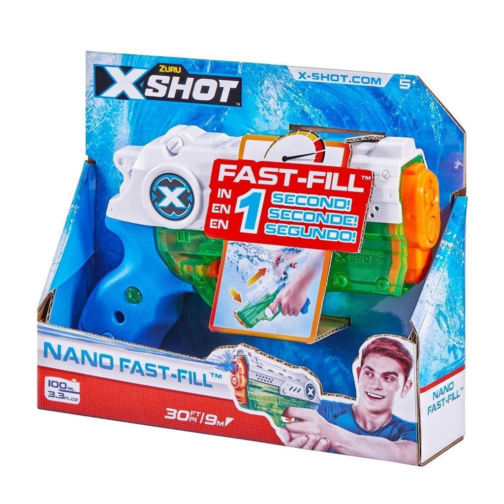 Zuru x-shot fast fill nano blaster waterpistool
