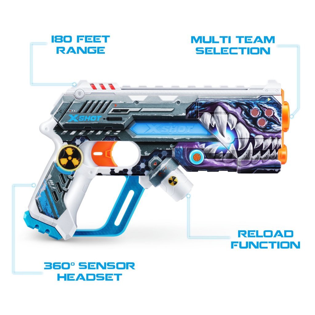 Zuru X-Shot Skins Laser 360 Blaster 2er-Pack