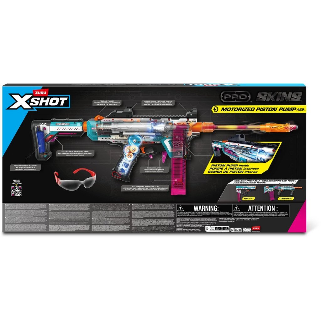 Zuru x-shot pro series mega blaster + 40 darts
