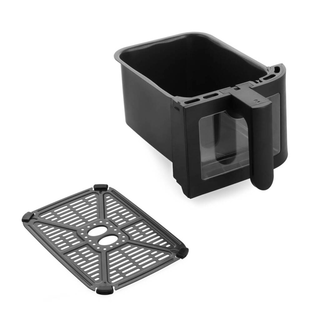 GreenPan Bistro Heißluftfritteuse 2x4l 3000 Watt schwarz