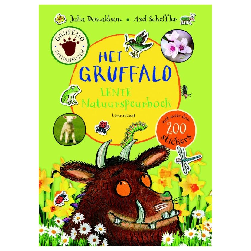 Centraal boekhuis het gruffalo lente natuurspeurboek