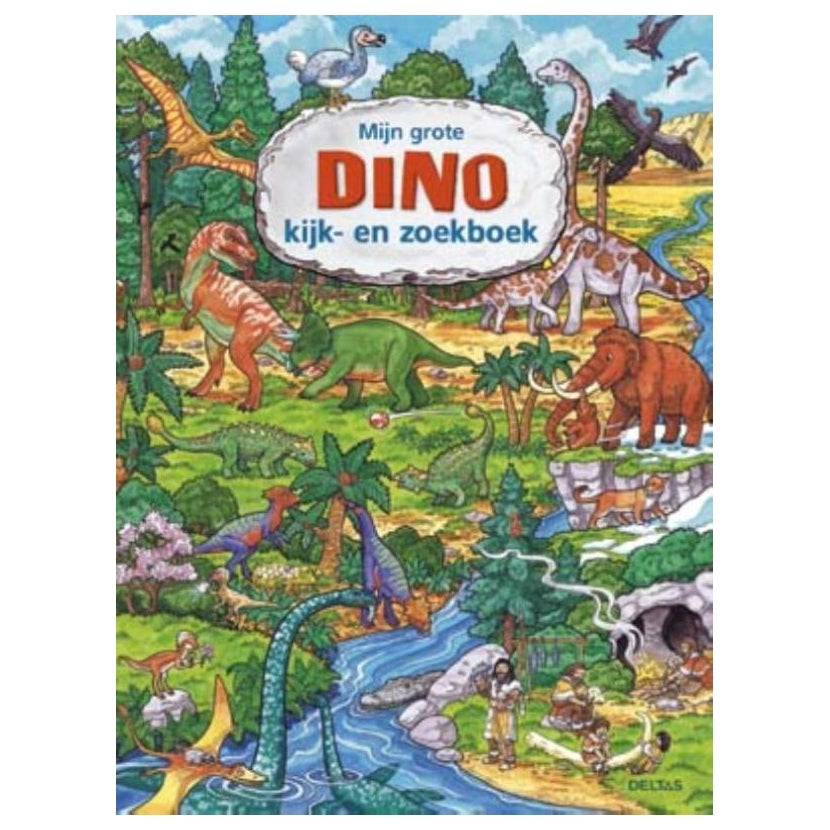 Deltas - mijn grote dino kijk- en zoekboe