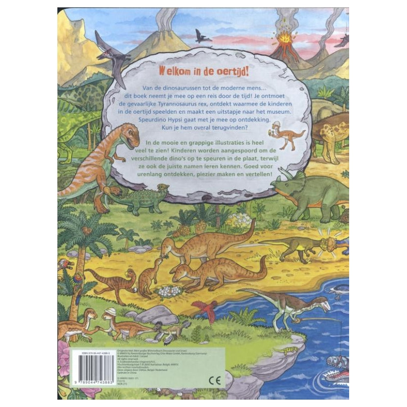 Deltas - mijn grote dino kijk- en zoekboe