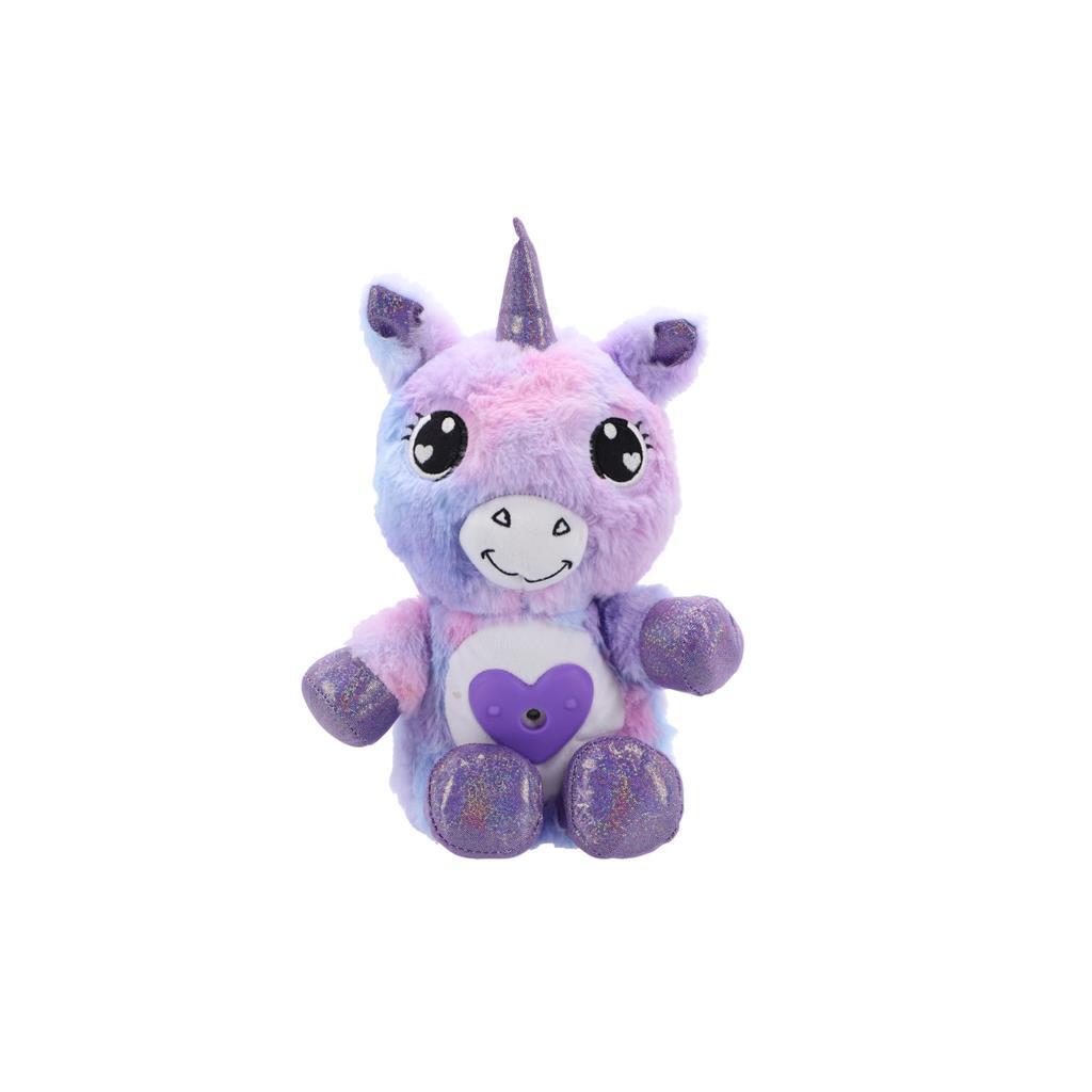 Knuffel pluche dier met projector 3 assorti