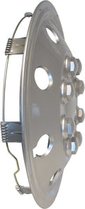 Carpoint wieldoppenset chroom - bolvormig 16 - complete set - 4 wieldoppen - sterke bevestigingsring - van slagvast abs kunststof