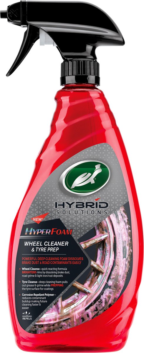 Turtle Wax HS Hyperfoam Felgen- und Verstärkungsreiniger, 680 ml