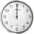 Wandklok technoline wt8900 roestvrijstaal glas 33cm zilver